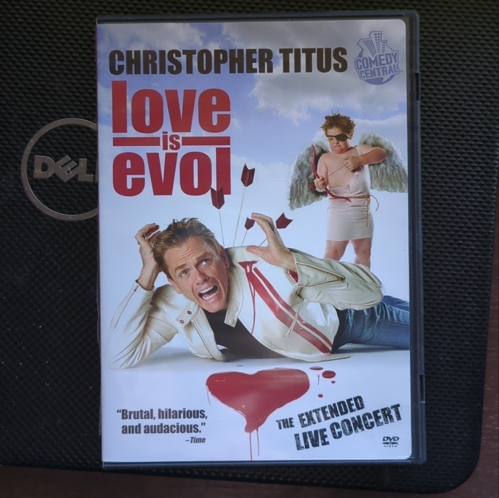 Comedy DVD Christopher Titus Love is Evol